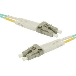 Connect 391672 câble de fibre optique 2 m LC OM4 Couleur aqua