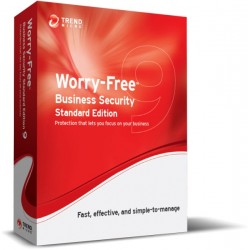 Trend Micro Worry-Free Business Security 9 Standard, RNW, 6m, 51-100u Renouvellement 6 mois