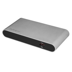 StarTech.com Adaptateur Thunderbolt 3 vers USB 3.1 (10 Gb s) - 3 Puces Dédiées - 2 x USB-A 5Gbps avec Contrôleur Individuel + 1