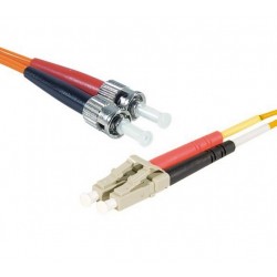 Générique ECF-392614 câble de fibre optique 5 m LC ST OM1 Orange