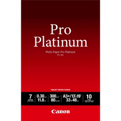 Canon Papier photo professionnel Platinum A3 Plus PT-101 - 10 feuilles