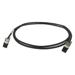 Cisco STACK-T4-3M câble InfiniBand et à fibres optiques Noir, Acier