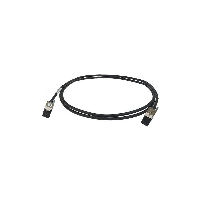Cisco STACK-T4-3M câble InfiniBand et à fibres optiques Noir, Acier