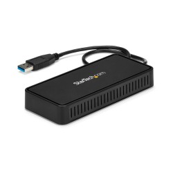 StarTech.com Mini Dock USB 3.0 - Station d'Acceuil USB-A Double Écran avec Vidéo DisplayPort 4K 60Hz & Gigabit Ethernet - Câble