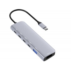 DLH DY-TU5005 station d'accueil USB Type-C Argent