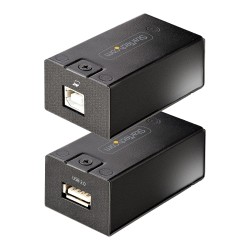 StarTech.com Prolongateur USB 2.0 Jusqu'à 150m sur Câble Ethernet Cat5e Cat6 - Extender Extendeur USB 2.0 - Extension USB 2.0