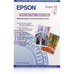 Epson Pap Aquarelle blanc A3+ (20f. 190g)