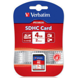Verbatim SDHC 4GB 4 Go Classe 10