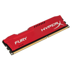 HyperX FURY Red 4GB 1600MHz DDR3 module de mémoire 4 Go 1 x 4 Go