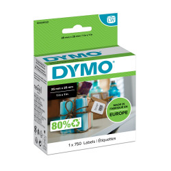 DYMO LW - Étiquettes multi-usages - 25 x 25 mm - S0929120