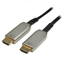 StarTech.com Câble HDMI haute vitesse Ultra HD 4k 30m - Rallonge hybride HDMI fibre optique active - HDMI vers HDMI - M M