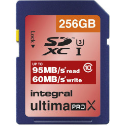 Integral 256GB SDXC 256 Go UHS-I Classe 10