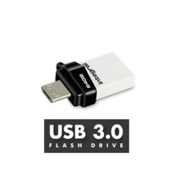 Integral MICRO FUSION USB 3.0 OTG lecteur USB flash 32 Go USB Type-A   Micro-USB 3.2 Gen 1 (3.1 Gen 1) Blanc