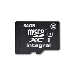 Integral 64GB Micro SDXC 64 Go MicroSDXC UHS Classe 10