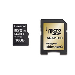 Integral INMSDH16G10-95 90U1 mémoire flash 16 Go MicroSDHC UHS-I Classe 10