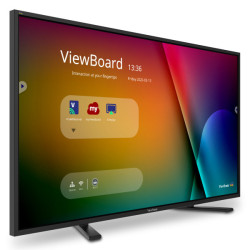 Viewsonic IFP4320 écran plat de PC 109,2 cm (43") 3840 x 2160 pixels 4K Ultra HD LCD Écran tactile Noir
