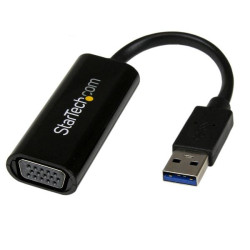 StarTech.com Adaptateur Vidéo Carte Graphique Externe Mince Multi Montieur USB 3.0 vers VGA - 1920 x 1200   1080p